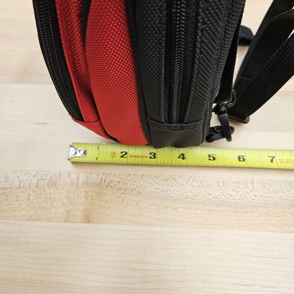 Nintendo Game Boy Advance SP Carrying Case Bag Vintage Pouch Mini Backpack RED - Picture 15 of 15